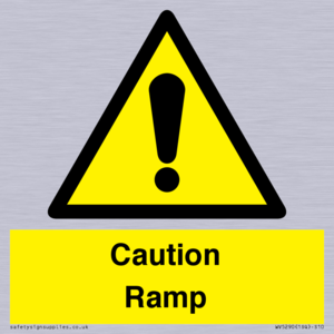 Caution Ramp